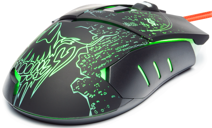 Mysz Defender Alfa GM-703L USB Black (4714033527033) - Zdjęcie 2 Mysz Defender Alfa GM-703L USB Black (4714033527033) - obraz 2