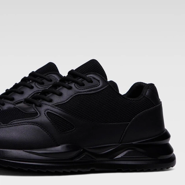Sneakersy męskie Pulse Up MF1553-1 42 Czarne (5904862578866) - obraz 3