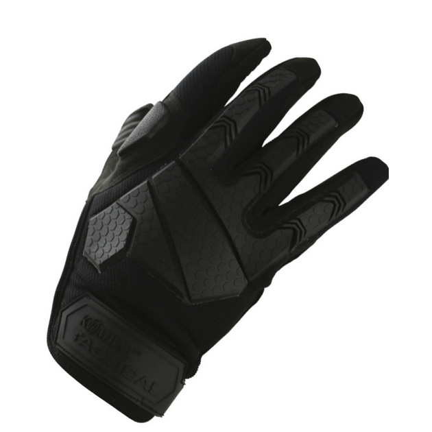 Перчатки тактичні KOMBAT UK Alpha Tactical Gloves L (kb-atg-blk-l00001111) - зображення 2