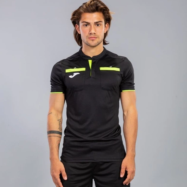 Судейская футболка Joma REFEREE черно-желтая 2XL 101299.121 - изображение 2