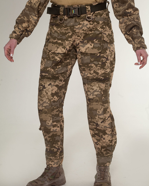 Женские штурмовые штаны UATAC Gen 5.2 (M) Пиксель mm14 (Pixel) с наколенниками - изображение 1