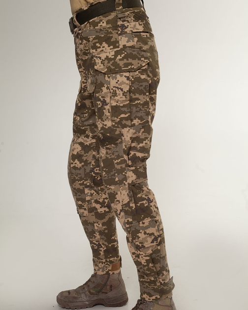 Женские штурмовые штаны UATAC Gen 5.2 (L) Пиксель mm14 (Pixel) с наколенниками - изображение 2