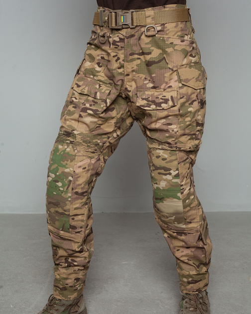 Женские штурмовые штаны UATAC Gen 5.2 (M) Мультикам STEPPE (Степь) с наколенниками - изображение 2