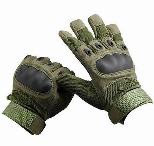Перчатки Полнопалые Тактические /Военные с Закрытыми Пальцами Зеленые (Олива) ( XL ) - изображение 1