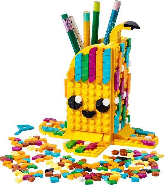 Konstruktor LEGO DOTS „Banan”. Obsadka do pióra 438 części (41948) - obraz 2