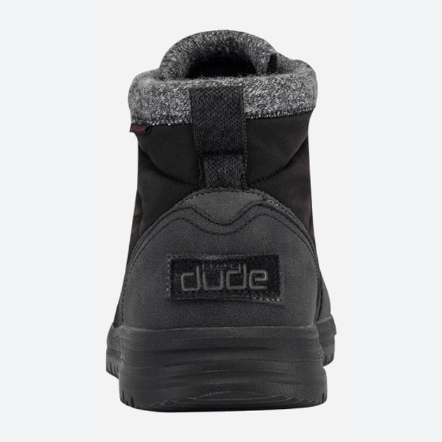 Чоловічі зимові черевики Hey Dude 113334938 45 (12US) 29.6 см Чорні (8057143029292) - зображення 6