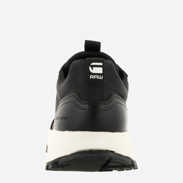 Чоловічі кросівки G-Star Raw Theq Run Lgo Mtc 2212-004516 41 Чорні (8720206639096) - зображення 6