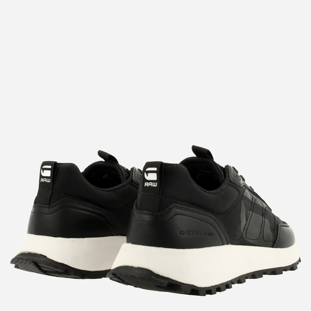 Чоловічі кросівки G-Star Raw Theq Run Lgo Mtc 2212-004516 44 Чорні (8720206639126) - зображення 5