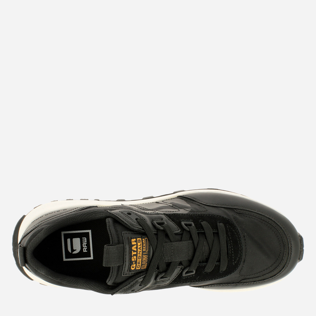 Чоловічі кросівки G-Star Raw Theq Run Lgo Mtc 2212-004516 44 Чорні (8720206639126) - зображення 7