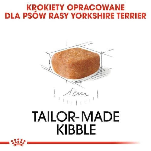 Sucha karma pełnoporcjowa dla szczeniąt Royal Canin Yorkshire Terrier Puppy rasy Yorkshire terrier od 2 do 10 miesiąca życia 1,5 kg (3182550743471) (39720151) - obraz 4