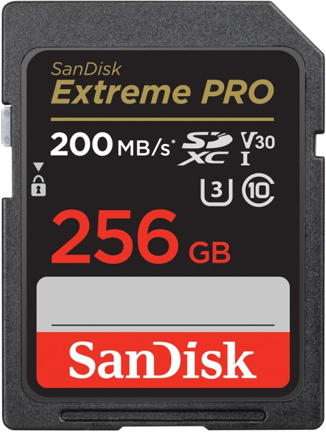 SanDisk Extreme Pro SD 256GB C10 UHS-I (SDSDXXD-256G-GN4IN) - obraz 1