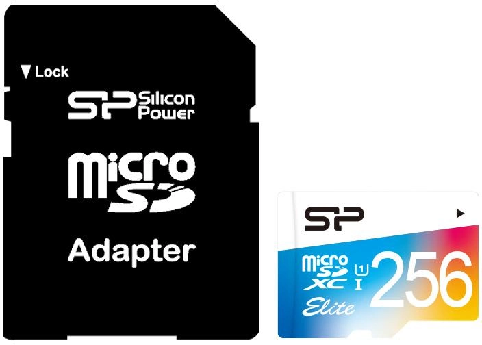 Silicon Power microSDXC 256GB Class 10 UHS-I Elite + adapter (SP256GBSTXBU1V10SP) - зображення 2