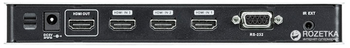 Przełącznik wideo ATEN VS481B-AT-G 4-portowy HDMI - obraz 3