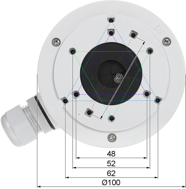 Uchwyt Hikvision DS-1280ZJ-XS - obraz 5