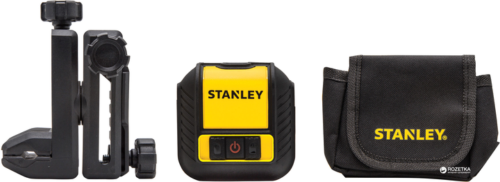 Poziomica laserowa Stanley Cubix Red Beam Cross Line (STHT77498-1) - obraz 4