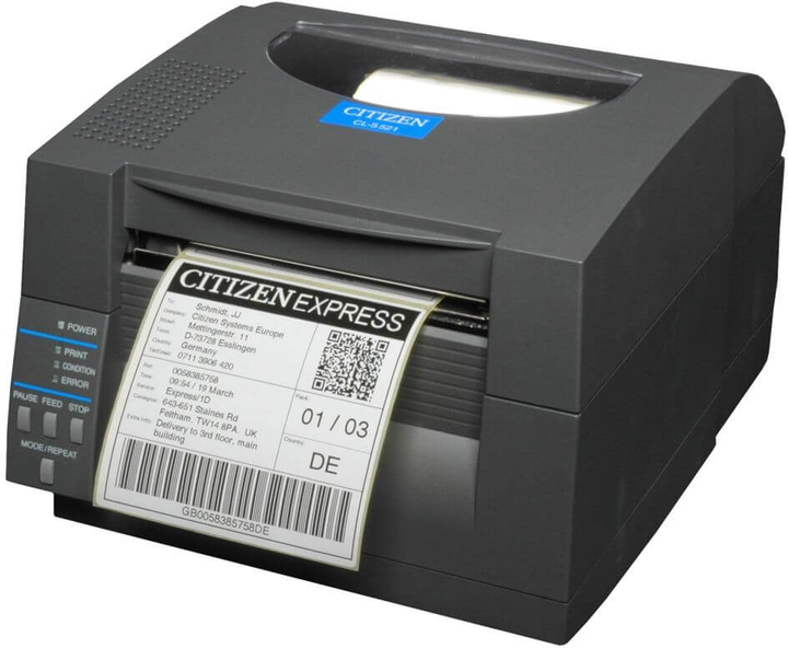 Drukarka etykiet Citizen CL-S521II - obraz 1