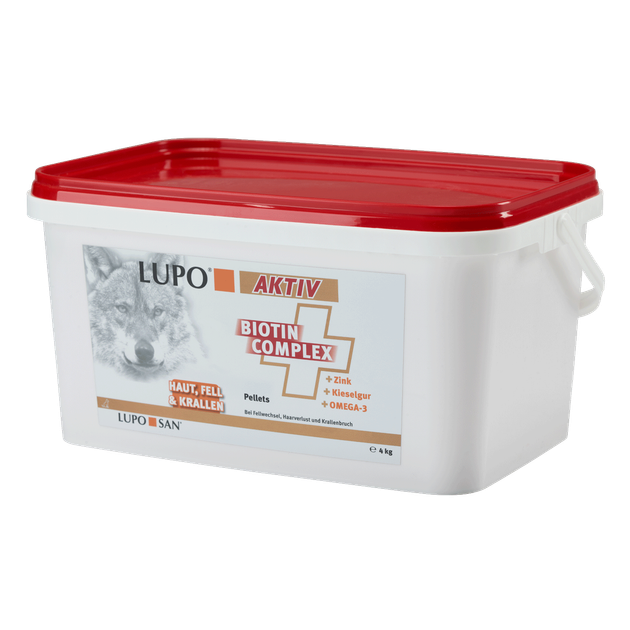 Пищевая добавка для кожи и шерсти собак LUPO Active Biotin Complex 4кг - изображение 2