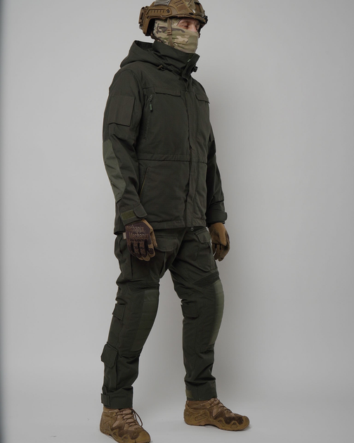 Комплект тактической формы UATAC Gen 5.2 L Олива. Штаны + Куртка - изображение 1