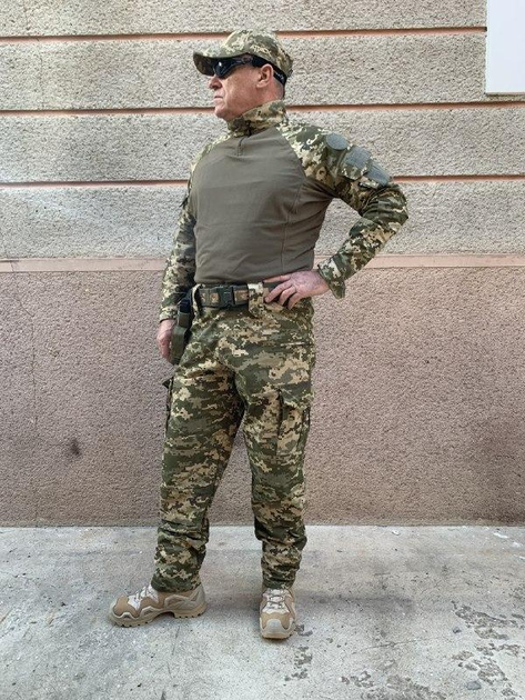 Камуфляжная Тактическая Военная Форма Одежды ВСУ 2XL Тёмный Пиксель - изображение 1