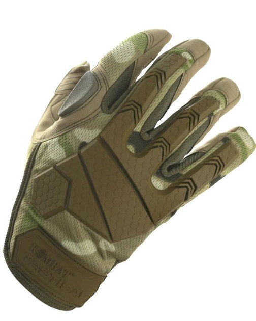 Рукавички тактичні KOMBAT UK Alpha Tactical Gloves, мультікам, S - изображение 2