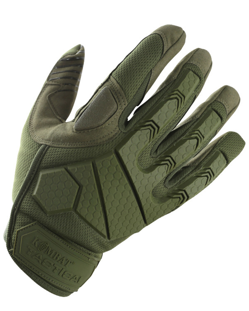 Рукавички тактичні KOMBAT UK Alpha Tactical Gloves, оливковий, S - изображение 1