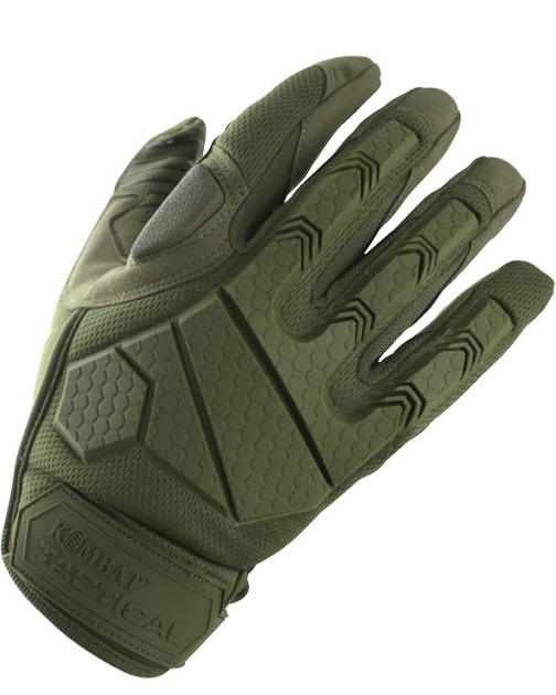 Рукавички тактичні KOMBAT UK Alpha Tactical Gloves, оливковий, XL - зображення 2