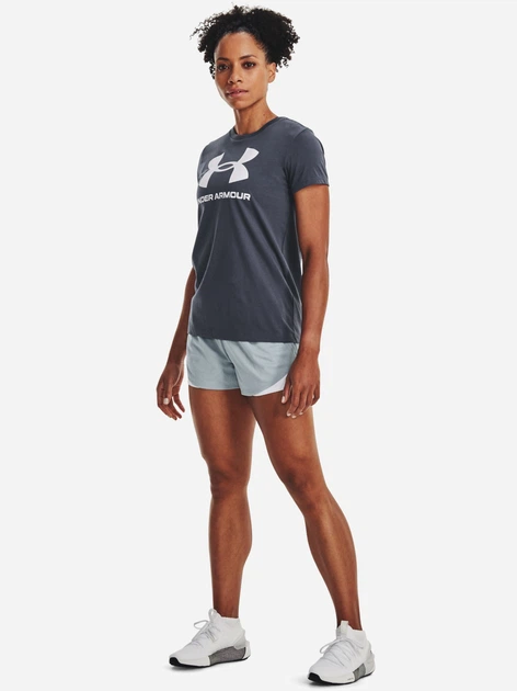 Футболка Under Armour UA Rival Logo 1356305-044 L (196040257754) - изображение 3