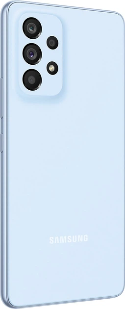 Мобільний телефон Samsung Galaxy A53 5G 6/128GB Light Blue (TKOSA1SZA1136/TKOSA1SZA1014) - зображення 6
