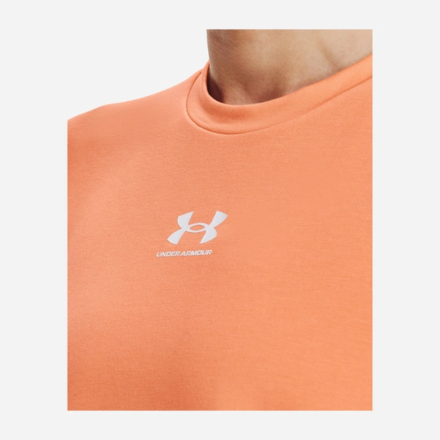 Свитшот женский Under Armour Rival Terry Crew-org 1369856-868 XS Оранжевый с принтом (196040101910) - Фото 4 Свитшот женский Under Armour Rival Terry Crew-org 1369856-868 XS Оранжевый с принтом (196040101910) - изображение 4
