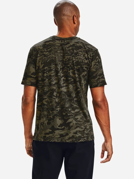 Футболка длинная мужская Under Armour Abc Camo Ss 1357727-001 S Черная (194512232186) - изображение 2