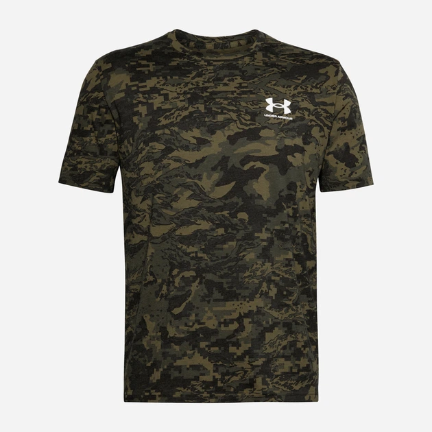 Футболка длинная мужская Under Armour Abc Camo Ss 1357727-001 S Черная (194512232186) - изображение 4