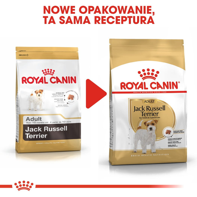 Sucha karma dla psów Jack Russell Terrier Royal Canin 7.5kg (3182550821438) (21000759) - obraz 7