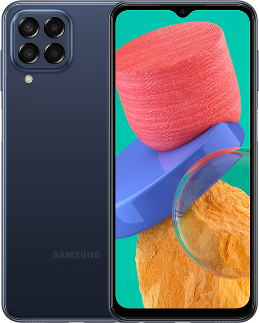 Smartfon Samsung Galaxy M33 5G 6/128GB Blue (TKOSA1SZA1217/TKOSA1SZA1144) - obraz 1