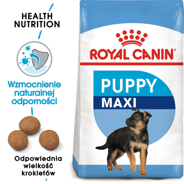 Sucha karma dla szczeniąt Royal Canin Puppy Maxi 1kg (3182550402460) (96769) (30060101) - obraz 2