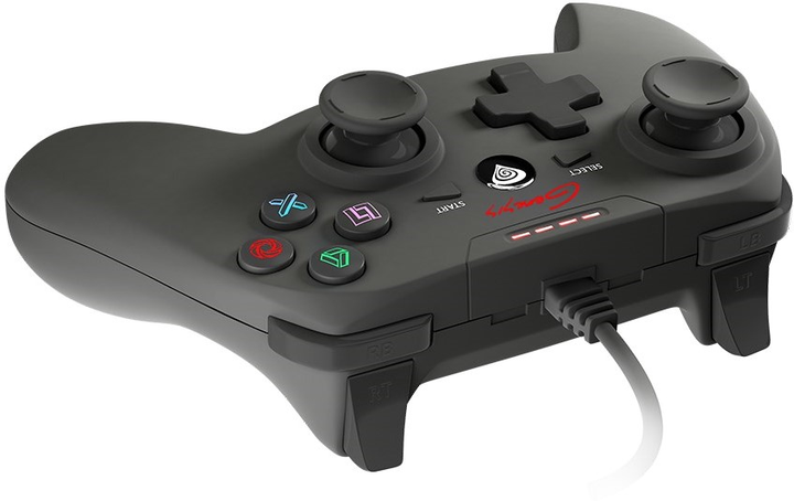 Gamepad przewodowy Natec Genesis P58 PC/PS3 Czarny (NJG-0773) - obraz 4