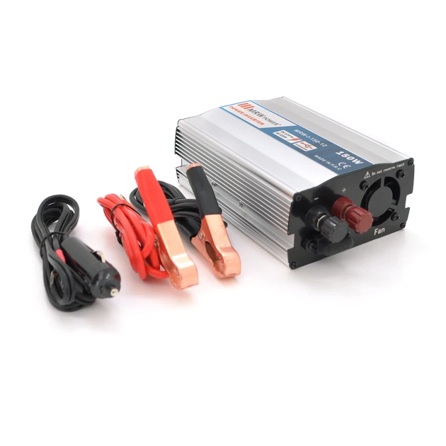 Інвертор Mervesan MRV-15012 150W – перетворювач 12/220V з апроксимованою синусоїдою - зображення 2