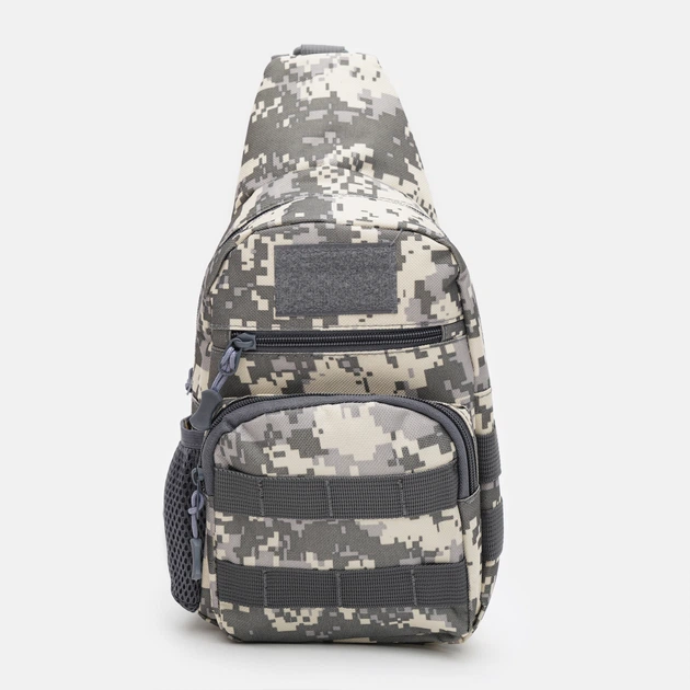 Сумка-слинг мужская Laras C10HSSA0702gr Серая (ROZ6400172858) - Фото 1 Сумка-слинг мужская Laras C10HSSA0702gr Серая (ROZ6400172858) - изображение 1