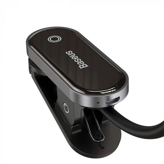 Настольная лампа на аккумуляторе Baseus Comfort Reading Mini Clip Lamp Dark Gray (DGRAD-0G) - изображение 7