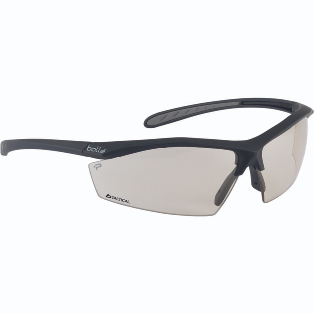 Тактические защитные очки, Sentinel, Bolle Safety, с чехлом, Black with Brown Lens - изображение 1