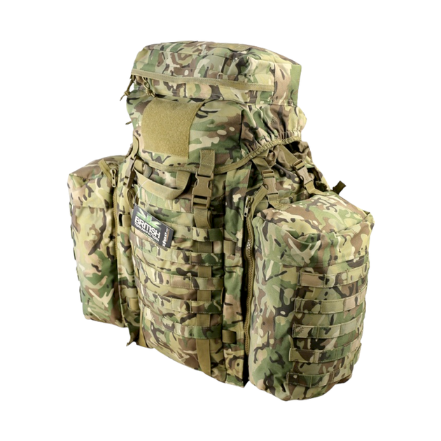Тактичний рюкзак Assaual Pack With Side Pouchs, Kombat Tactical, Multicam - зображення 2