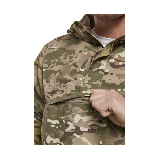 Куртка-Анорак Brandit, Multicam, XL - Фото 4 Куртка-Анорак Brandit, Multicam, XL - изображение 4