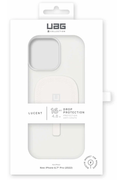 Etui UAG U Lucent 2.0 Magsafe dla Apple iPhone 14 Pro Max Marshmallow (840283902840) - obraz 8