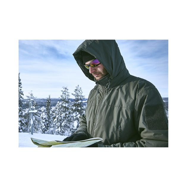 Зимова куртка Lightweight Lv 7, Helikon-Tex, Olive, XXL - зображення 6