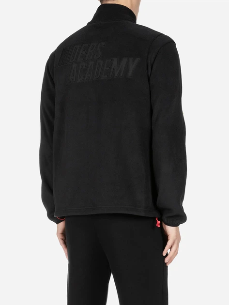 Bluza męska rozpinana streetwear polarowa Fila FAM0256-80010 2XL Czarna (4064556377425) - obraz 2