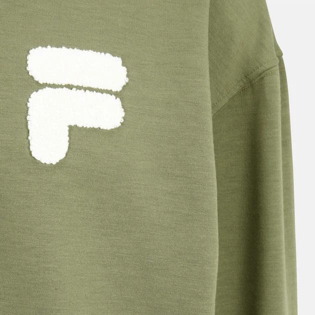 Bluza bez kaptura męska Fila FAM0137-60012 L Zielona (4064556333865) - obraz 5