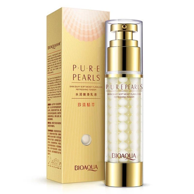 Зволожувальний крем для обличчя з екстрактом перлин Bioaqua Pure Pearls Cream 60 гр - Фото 1 Зволожувальний крем для обличчя з екстрактом перлин Bioaqua Pure Pearls Cream 60 гр - зображення 1