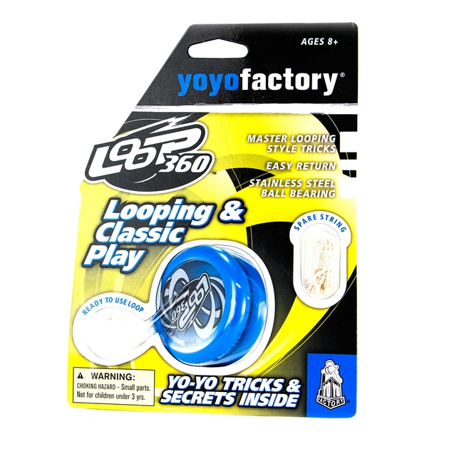 Йо-йо YoyoFactory Loop 360 Синий – игрушки с доставкой от