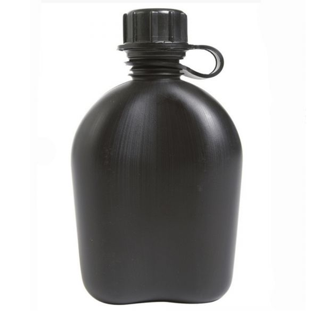 Фляга пластикова Mil-Tec 1Qt Black - зображення 2