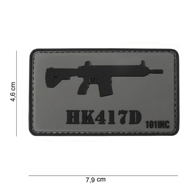 Патч 3D PVC HK417D - изображение 1