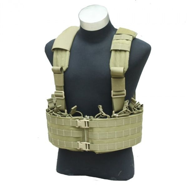 Разгрузочная система TMC Load Bearing Boar Chest Rig Khaki - изображение 2